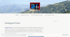 Desktop Screenshot of immigrantpress.org